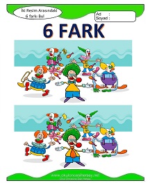 İki Resim Arasındaki Farkı Bul Etkinliği